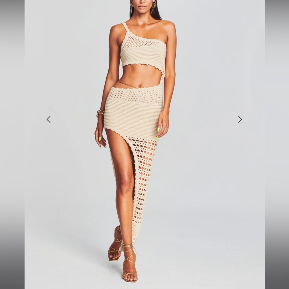 Retrofete Moretti Crochet Dress